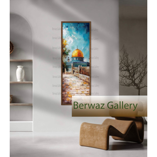 تصاميم عمودية - القبة الصخرة