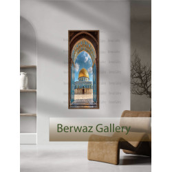 تصاميم عمودية - القبة الصخرة 